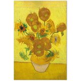  Slika - Vincent van Gogh – Still Life: Vase With Fifteen Sunflowers 80x120 Premium Print | shoptok.hr