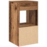 vidaXL Noćni ormarići s ladicom 2 kom staro drvo 35x34x66,5 cm | shoptok.hr