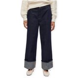ROUGE EDIT Martine RW Jeans - Dark Medium Blue Denim Plava | shoptok.hr