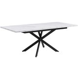 XXXL Jedilna Miza Erik, Marmor, 150-200x90 | Shoptok.si