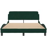  Okvir za krevet Dover tamnozeleni 120x200 cm baršunasti | shoptok.hr