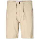Selected Kratke hlače & Bermuda Noos Regular-Brody Shorts - Incense Bež