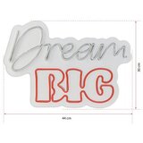 WALLXPERT dekorativna plastična led rasveta dream big multicolor | ePonuda.com