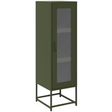 Maison Chic Komoda - Predalnik Olive Green 36x39x123 cm Hladno valjano jeklo, (21722243) Cene