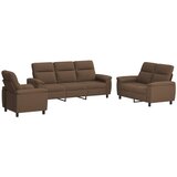  Set sofe 3 pcs Smeđa Tkanina | shoptok.hr