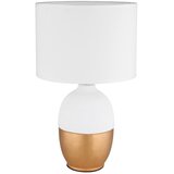 Globo 21627W - Stona lampa VALENTINO 1xE14/40W/230V bela | Eponuda.com