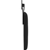  Držeće uzglavlje Zidne Lažna koža - Crna 80 cm bez LED | shoptok.hr