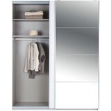 XXXL Omara Z Drsnimi Vrati Feldkirch, Bela, Ogledalo | Shoptok.si