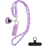 Onasi vrvica za telefon (brez ovitka) - vijola s torbico Cene