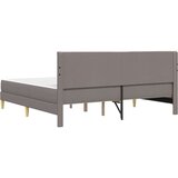  Okvir za krevet Sivo-smeđa 180 x 200 cm Poliester | shoptok.hr