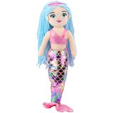  Plush Mermaid Cuddly Toy Holographic Tail Pink-Blue 48cm | shoptok.hr