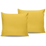 yellow yellow pillowcase set (2 pieces) (fr)