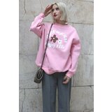 Madmext Sweatshirt - Pink - Regular fit Cene