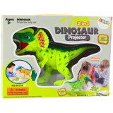 Projektor dinosaur s markerima i šablonama za crtanje | shoptok.hr