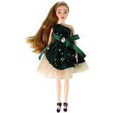  Lutka za igru Emily sa bijelom mačkom i crnom haljinom - crna | Shoptok.si