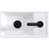  Umivaonik za kupaonicu Mat Crna 40,5 x 22,5 x 11,5 cm Metal | shoptok.hr