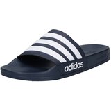 Adidas Čevelj za na plažo/kopanje 'Adilette Shower' temno modra / bela | Shoptok.si