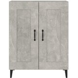  Komoda siva boja betona 69,5 x 34 x 90 cm od konstruiranog drva | shoptok.hr