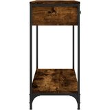  Konzolni stol boja hrasta 75 x 34 5 x 75 cm konstruirano drvo | shoptok.hr