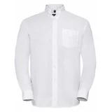 RUSSELL Men's Oxford Long Sleeve Shirt