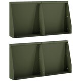  Zid za zadržavanje 4 kom. 40 x 12 x 30 cm Čelik | shoptok.hr