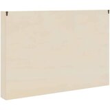  Ormar za izlaganje na zidu Zidne Bež 80 x 8,5 x 54 cm Šperploča | shoptok.hr