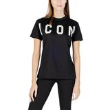iCON Majice s kratkimi rokavi ICDF2W6T001 Črna Cene