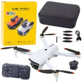  Dron na daljinsko upravljanje D6 PRO s kamerom, aplikacijom i LED svjetlom - bijeli | shoptok.hr