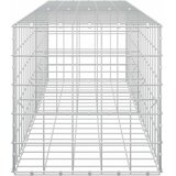  Gabion s žicom debljine 3,5 mm i mrežom 10x10 cm 200x50x50 cm | shoptok.hr
