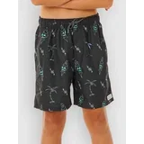Eternal Shred Mesh Volley Kids Boardshorts washed black