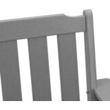  Vrtna stolica 6 pcs Svijetlo siva 65.5 x 59 x 88 cm Polietilen | shoptok.hr