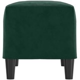  Klupa tamnozelena 70 x 35 x 41 cm baršunasta | Eponuda.com