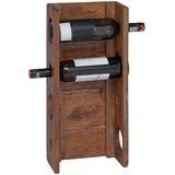  Stalak Smeđa 24 x 13 x 54 cm Čvrsto mahagonijsko drvo | shoptok.hr