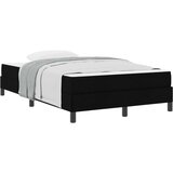  s opruga kutije Crna 120 x 190 cm tkanina | shoptok.hr