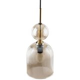  Visilica na sajli SOPHIA 1xE14/10W/230V crna/zadimljeno bež | Eponuda.com