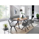 Cantus KLOP, kovina, tekstil črna, svetlo siva | Shoptok.si