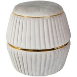 Kayoom TABURE, tekstil rjavosiva, zlate barve | Shoptok.si