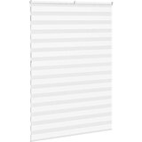 vidaXL Zebra senčilo bela 160x230 cm tkanina širina 155,9cm poliester | Shoptok.si