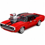 Kockice za slaganje sportskog retro automobila sa 1869 elemenata - crveni | Shoptok.si