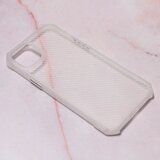 Telempire Torbica Carbon Crystal za iPhone 14 Plus 6.7 bela