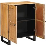  Strani šal Rjava 60 x 33,5 x 75 cm Masiven les manga, (5000113055) | Shoptok.si