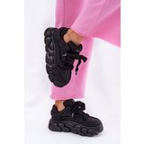 GOE Women's Leather Sneakers On Chunky Platform | Shoptok.si