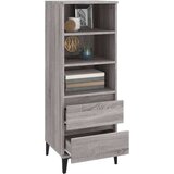  Visoka omara Siva sonoma 40x36x110 cm inženirski les, (20654060) | Shoptok.si