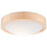  stropna svetiljka natural slim 1xE27/60W/230V prečnik 27 cm borovina | Eponuda.com