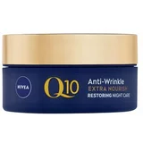 Nivea Q10 Power Anti-Wrinkle Extra Nourish njegujuća noćna krema protiv bora 50 ml za žene