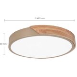 Brilagi prigušiva LED svetiljka PILANA LED/48W/230V hrast/zlatna Ø 40 cm + daljinski upravljač | Eponuda.com