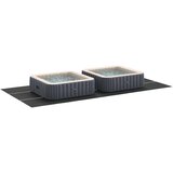  Podni sheet za bazen Crna 750 x 372 x 0,1 cm Neslojno platno | shoptok.hr