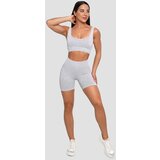 GymBeam Women‘s Lift Seamless Shorts Grey