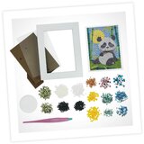 BUKI kreativni set za ustvarjanje fotografije s kristalčki glitters panda | Shoptok.si
