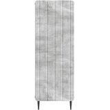  Kreveta Betonska siva 34,5 x 33 x 92 cm Konstruirano drvo | shoptok.hr